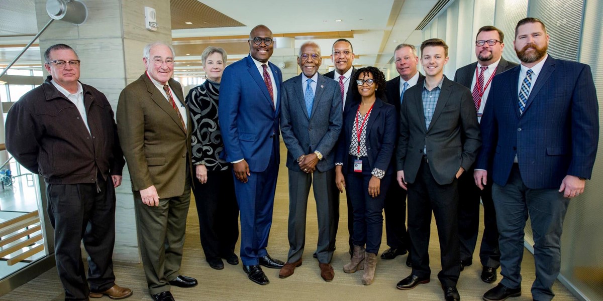 group photo of members of afterglow aircraft solutions